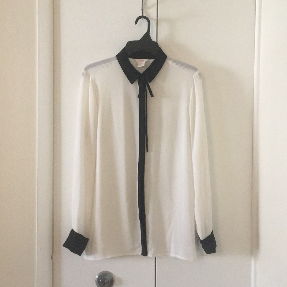 Chiffon button up blouse
